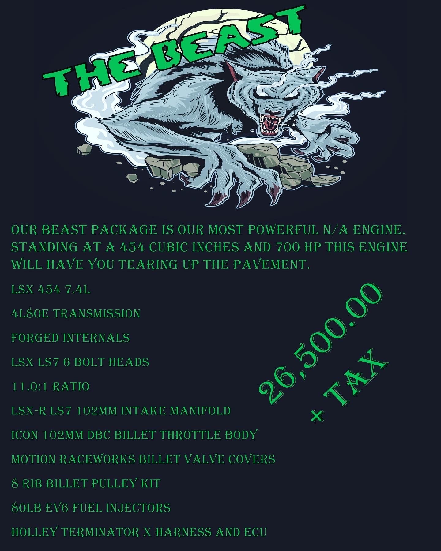 700HP Beast Package