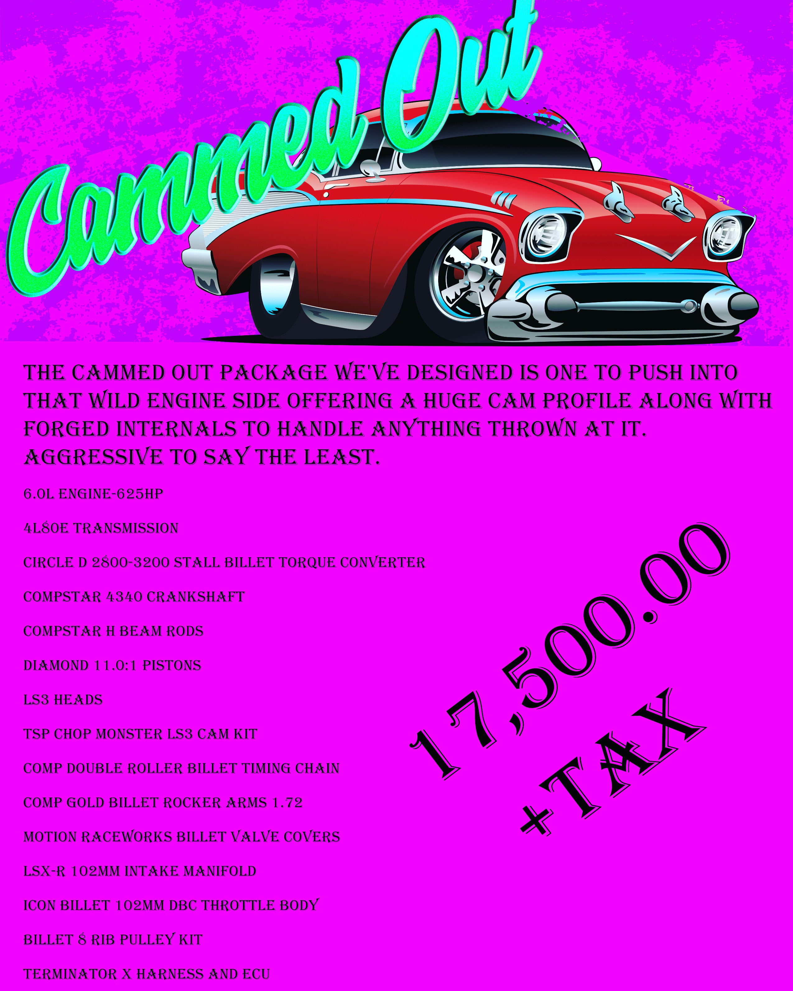 625HP Cammed out package