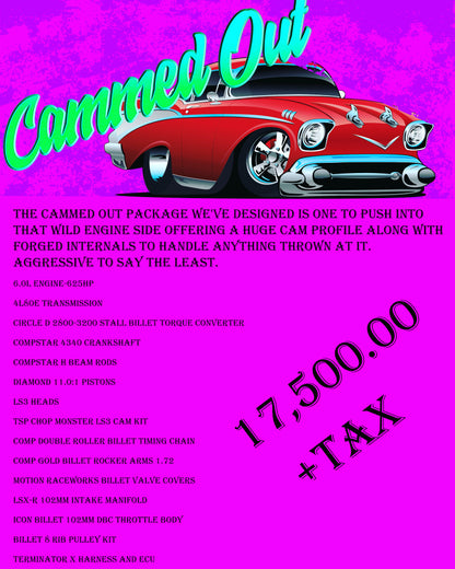 625HP Cammed out package